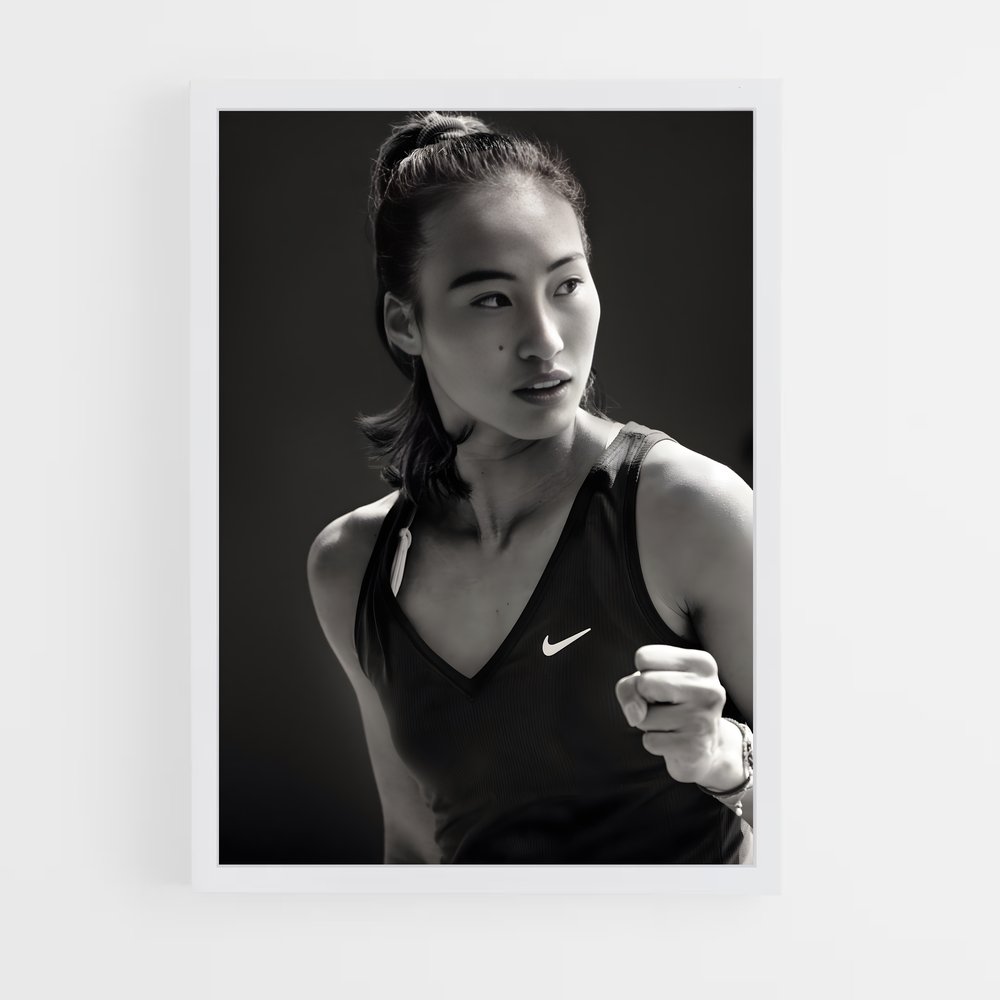 Poster Qinwen zheng adresse – affiche Tennis (vue 3)